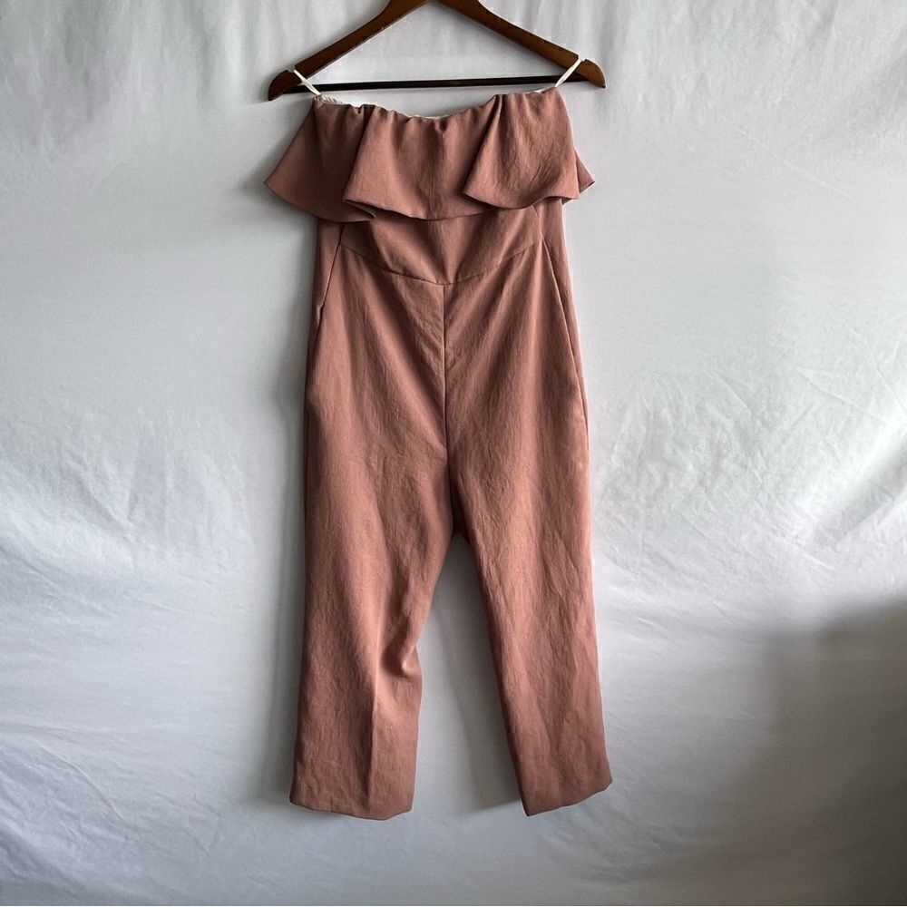 Aritzia Babaton Mauve Strapless Jumpsuit - Picture 3 of 11